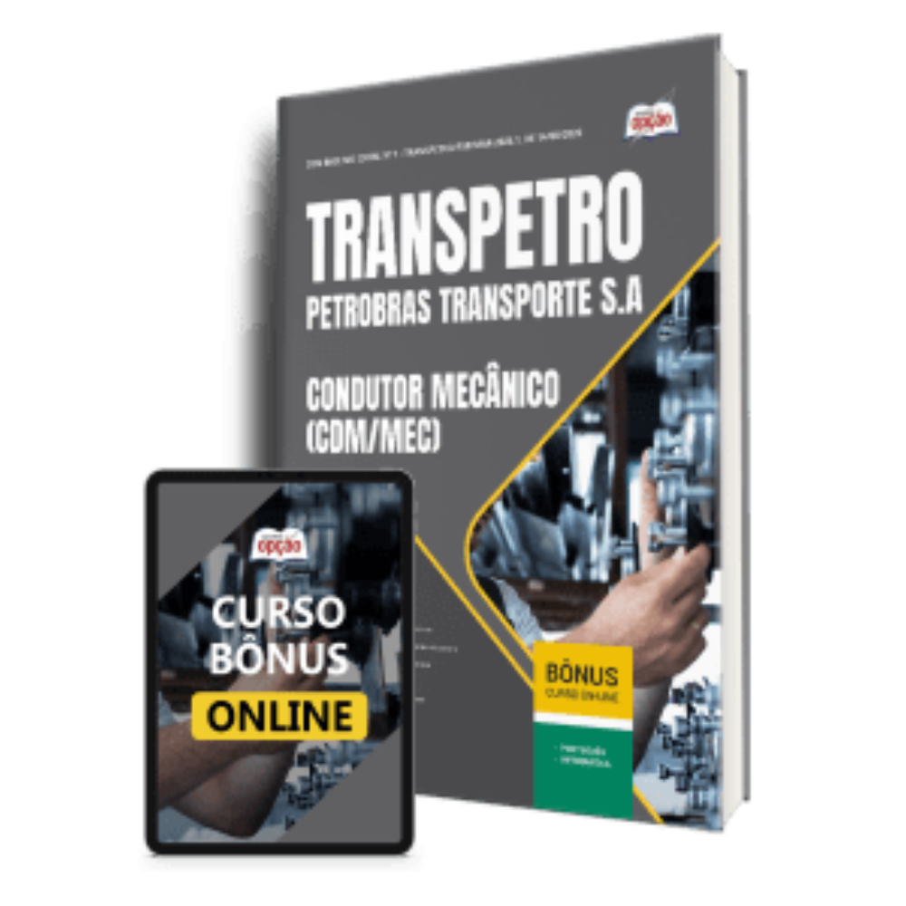 Apostila Transpetro 2026 - Condutor Mecânico (CDM/MEC)