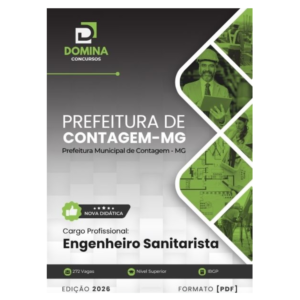 Apostila Engenheiro Sanitarista Contagem MG 2026