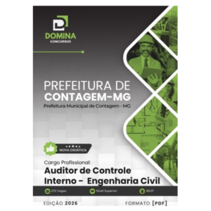 Apostila Auditor de Controle Interno Engenharia Civil Contagem MG 2026