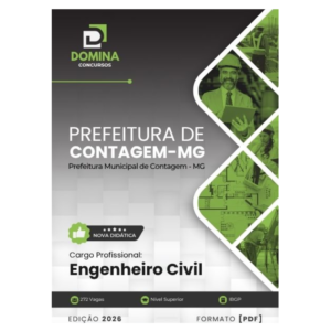 Apostila Engenheiro Civil Contagem MG 2026