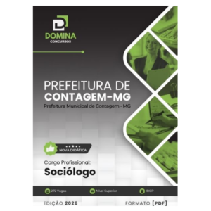 Apostila Sociólogo Contagem MG 2026
