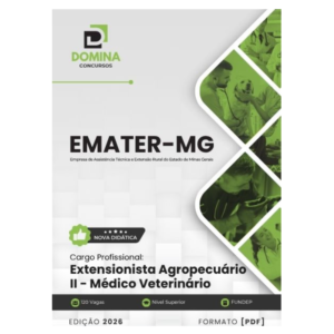 Apostila Extensionista Agropecuário Médico Veterinário EMATER MG 2026
