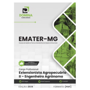 Apostila Extensionista Agropecuário Engenheiro Agrônomo EMATER MG 2026