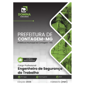 Apostila Engenheiro de Segurança do Trabalho Contagem MG 2026