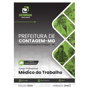 Apostila Médico do Trabalho Contagem MG 2026