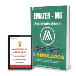 Simulado EMATER-MG (Assistente Administrativo II) 2026